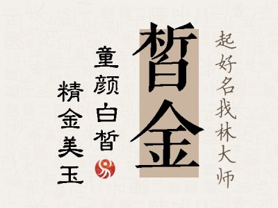 皙金