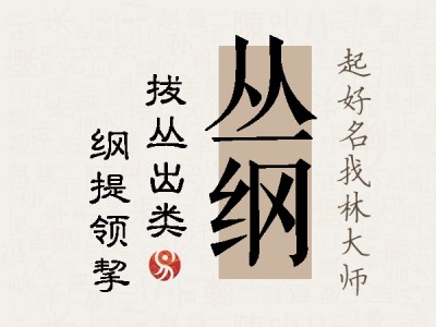 丛纲