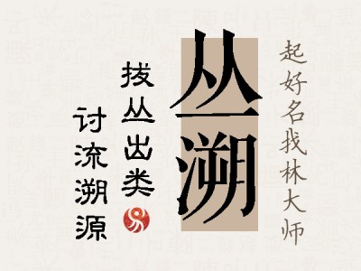 丛溯