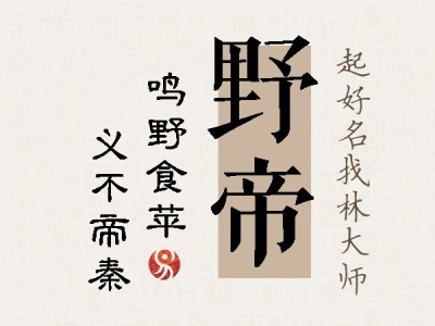 野帝