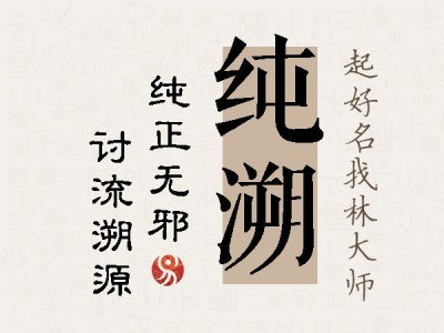 纯溯