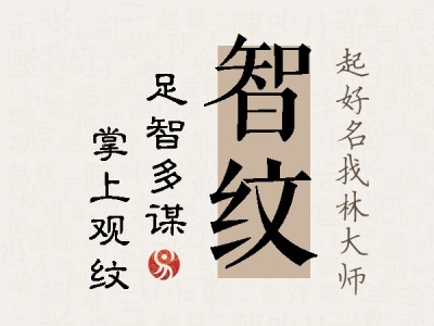 智纹