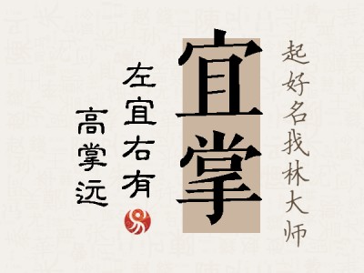 宜掌