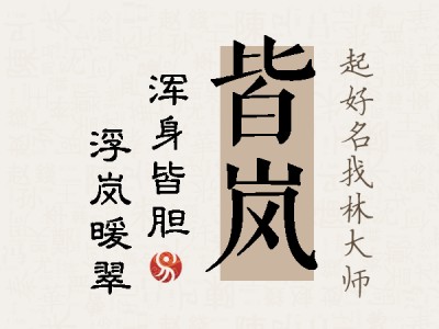 皆岚