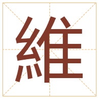 維字取名寓意-維字取名的含义